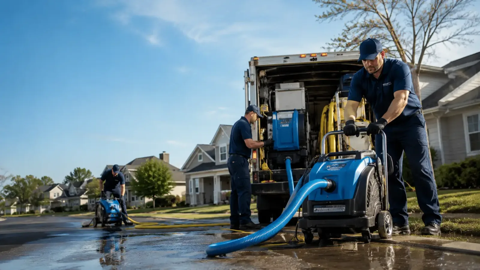 Flood Damage Cleanup in Peckville, PA